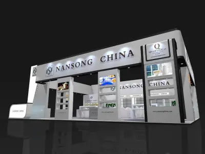 Showroom - Area - 12X10-3DMAX2009-026 3D model
