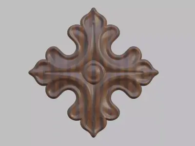 Flower Decor 3D print model 12