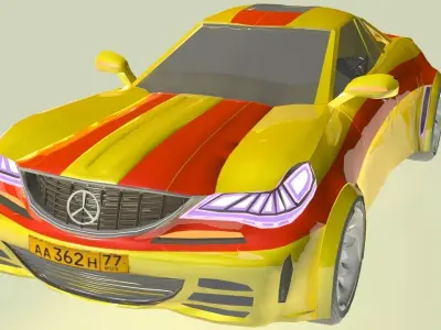 Mercedes AMG prototype 3D model