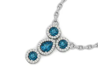 Pendant Necklace 3D print model get