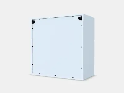 EKET Cabinet w 2 doors and 1 shelf 1 Low-poly 3D model