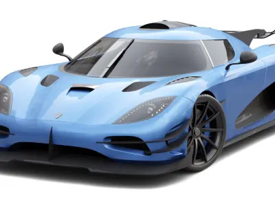 Koenigsegg One 1 3D model