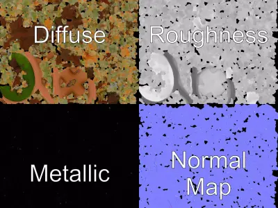 Realistic Bonsai Tree model pack Low-poly 3D model