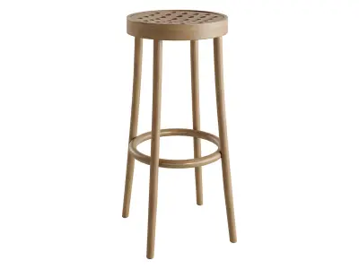 822 Bar Stool by TON 3D model