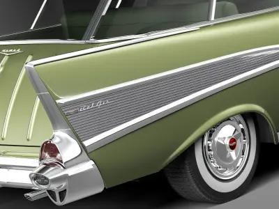 Chevrolet Nomad 1957 3D model