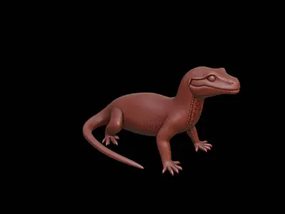 Salamander Animal Sculpture 3D print model purchase