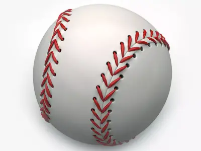 Baseball Ball 3D model