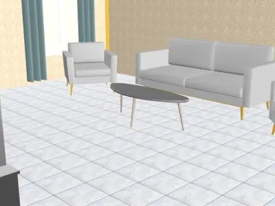 Modern House 3D model purchase
