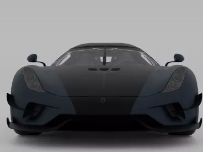 Koenigsegg Regera 3D model