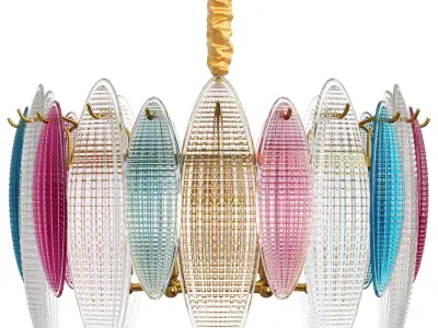 Unna Chandelier 3D model