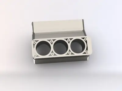 Car Engine Block 3D print model