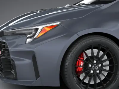 Toyota Corolla GR 2023 3D model