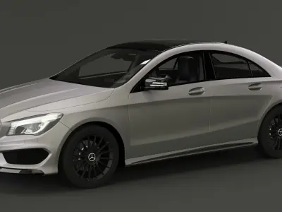 Mercedes benz CLA Amg 3D model