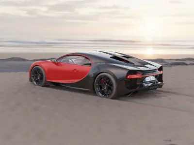 Bugatti Chiron Sport 3D model