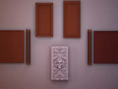 Memento Mori Booknook 3D print model