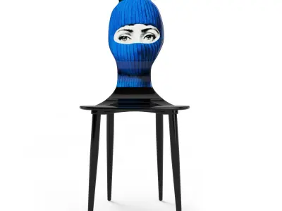 Lux Gstaad Chair Low-poly 3D model