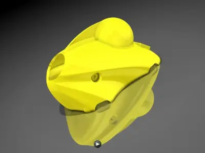 Canopy for QAV-XS racing quadcopter 3D print model