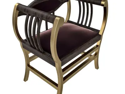 classic chair 1 3D model