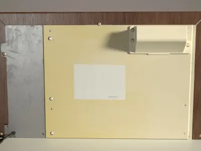Vintage microwave Game ready  Low-poly 3D model