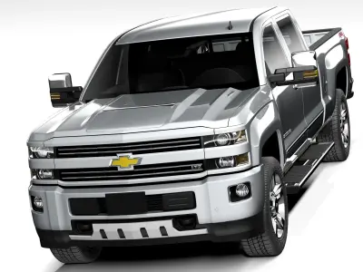 Chevrolet Silverado HD 2017 3D model