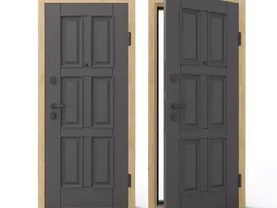 Qary Door 3D model