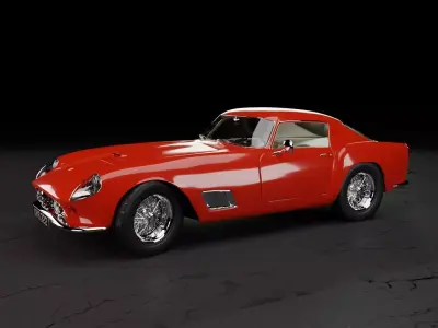 Ferrari 250 GT Berlinetta Tour de france 58 3D model