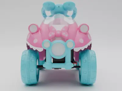 toy car Low-poly 3D model by mr-jacks3d from CGTrader (Low-poly)