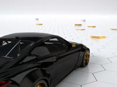 Infiniti Q50  Full interior  3D model