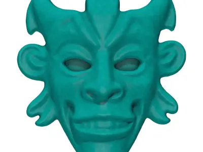 Tribal Mask 3 3D print model