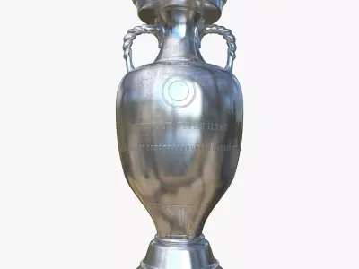 Trophy soccer cup 3D model