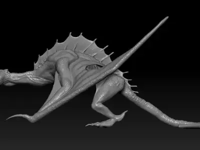 dragon 3D model 16