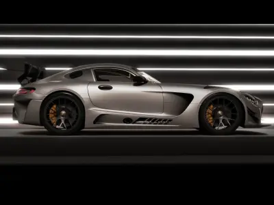 GT3 AMG 2020 3D model