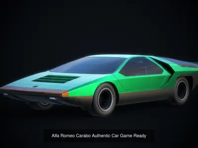  Authentic Car Pack 1 Game Ready