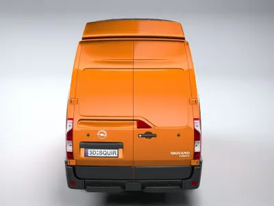 Opel Movano L4H3 2018 3D model