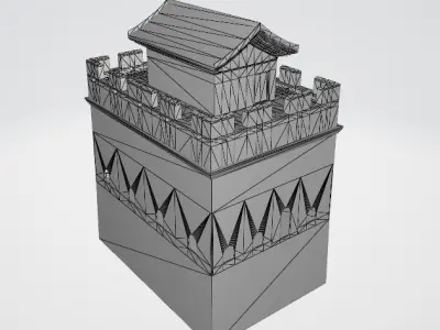 Chinese Wall 3D model