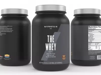Protein Powder 3D model 183