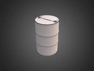 Oil Barrel 3D model