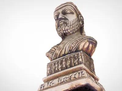 King Cyrus the Great 3D model