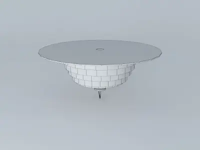 The Umbrella House 3D model