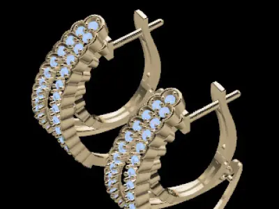 DANCING HOOPS 3D print model