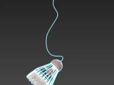 bristol-grlsp-8069 gold pendant light 3D model