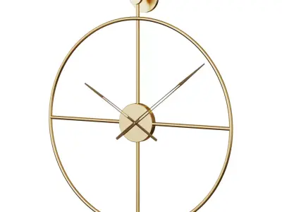 Milano wall clock 3D model