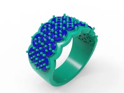 Nice ring 002 3D print model