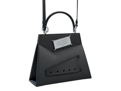 Maison Margiela Small Snatched top handle bag Low-poly 3D model