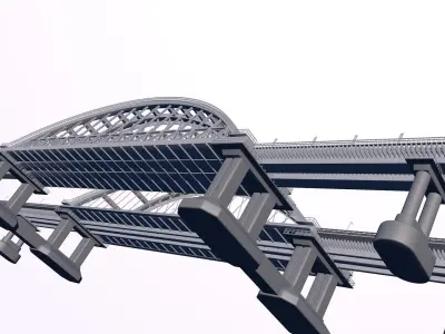 Crimean Bridge 3D model