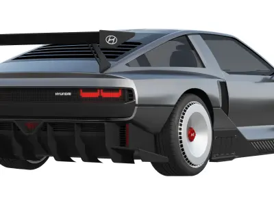 Hyundai N Vision 74 3D model