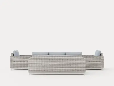 Oxnas sofa set Low-poly 3D model