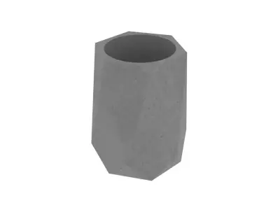 VAZE-PENHALDER concrete vase 3D print model