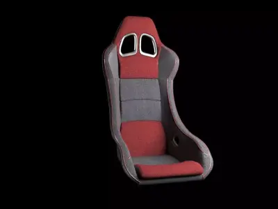 Racer Seat 3D model