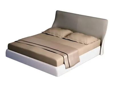 Giorgetti Altea bed  3D model